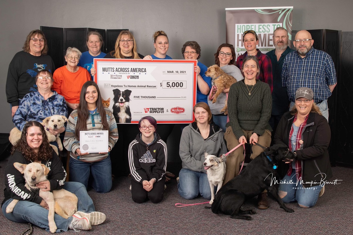 Hopeless to Homes animal rescue in Pierre gets 5000 from