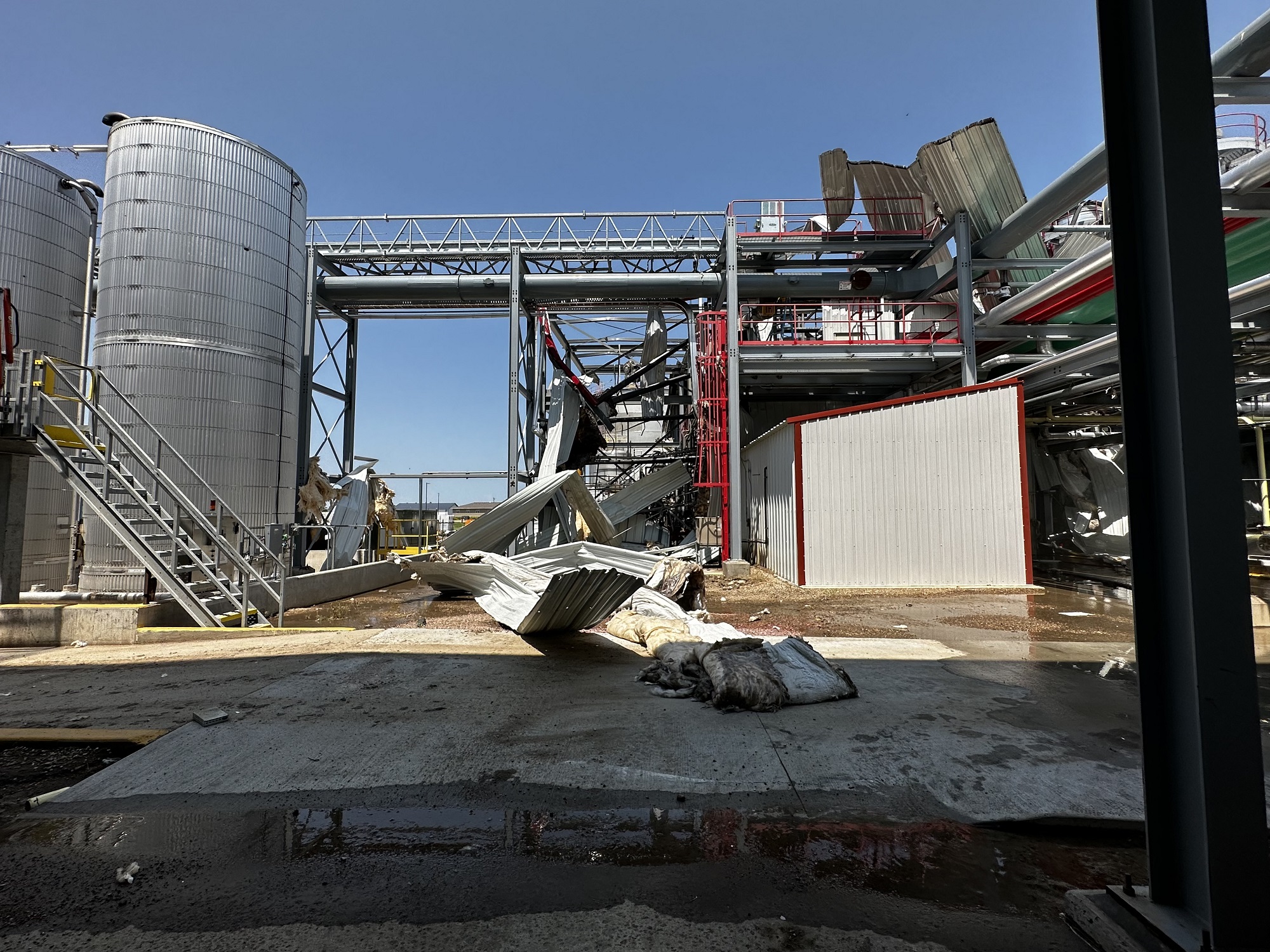 Initial indication is explosion at Ringneck Energy ethanol plant at